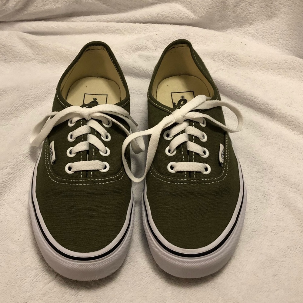 Army green vans